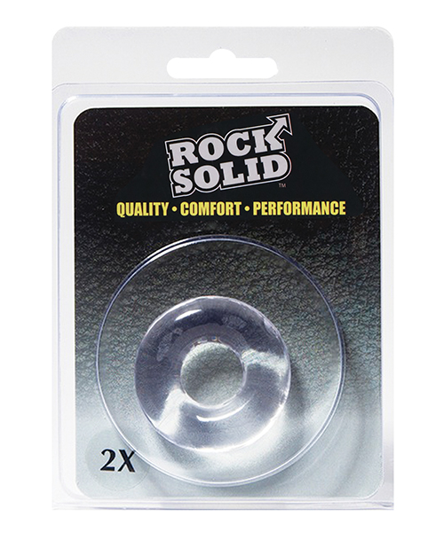 Rock Solid 2" Clear Donut Ring