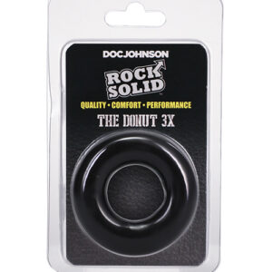 Rock Solid 3" Black Donut Ring