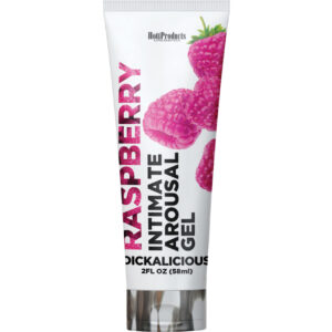 Dickalicious Penis Arousal Gel 2 oz - Raspberry