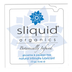 Sliquid Organics Natural Intimate Lubricant - .17 oz Pillow