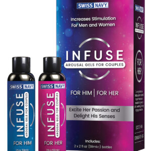 Swiss Navy Infuse Arousal Gels for Couples