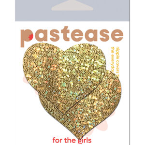 Pastease Premium Glitter Heart - Gold O/S