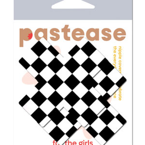 Pastease Premium Checker Cross - Black/White O/S