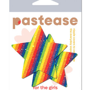 Pastease Premium Glitter Star - Rainbow O/S