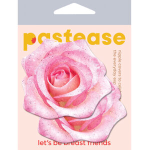 Pastease Premium Glitter Velvet Blooming Rose - Pink O/S