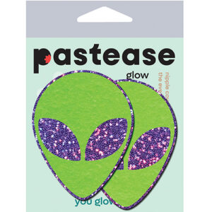Pastease Premium Glitter Alien - Purple/Green O/S
