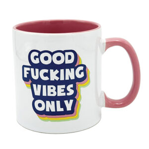 Attitude Mug Good Fucking Vibes Only - 22 oz