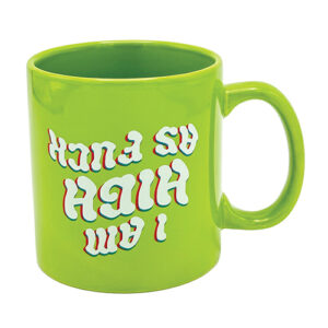 Attitude Mug High As Fuck - 12 oz
