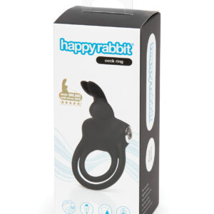 Happy Rabbit Cock Ring - Black