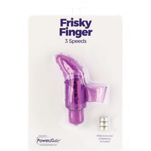 Frisky Finger Unisex Stimulator - Purple