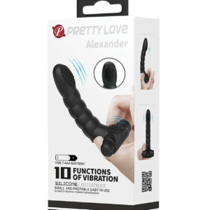 Pretty Love Alexander Finger Vibe - Black