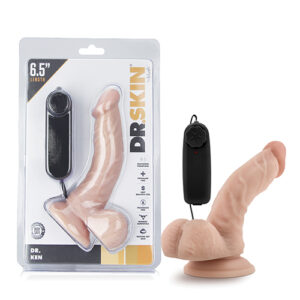 Blush Dr. Skin Dr. Ken 6.5" Cock w/Suction Cup - Vanilla