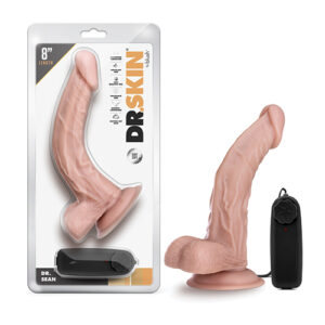 Blush Dr. Skin Dr. Sean 8" Cock w/Suction Cup - Vanilla