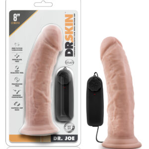 Blush Dr. Skin Dr. Joe 8" Cock w/Suction Cup - Vanilla