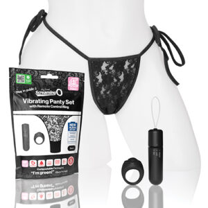 Screaming O My Secret 4T Panty Vibe w/Remote  - Black
