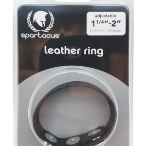 Spartacus Plain Leather C-Ring