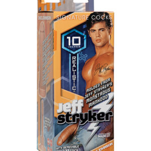 Jeff Stryker 10" Realistic Cock - Flesh