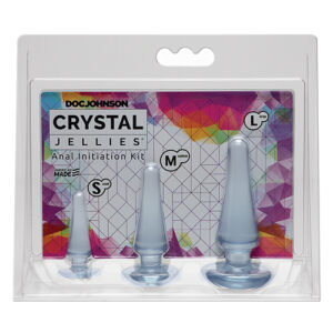 Crystal Jellies Anal Initiation Kit - Clear