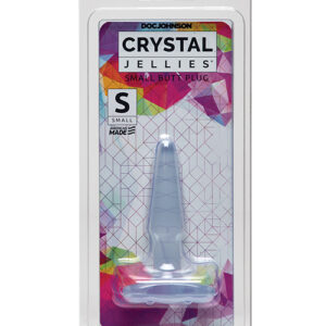 Crystal Jellies Butt Plug - Small Clear