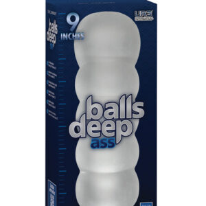 Balls Deep The Bad Ass 9" Stroker - Frost