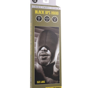 Fort Troff Black Ops Hood - Large, Black