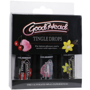GoodHead Tingle Drops Kit - Sweet Cherry/Cotton Candy/French Vanilla