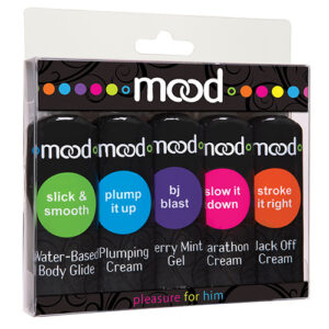 Mood Lube Pleasure for Him - Asst. Pack of 5