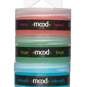 Mood Lube Kissable Foreplay Gels - 2 oz Asst. Flavors Pack of 3
