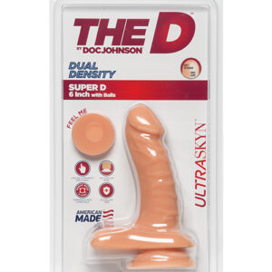 The D 6" Super D w/Balls - Vanilla