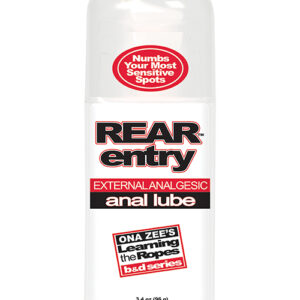 Rear Entry Desensitizing Anal Lube - 3.4 oz