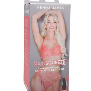 Main Squeeze ULTRASKYN Pussy Stroker - Kenna James, Vanilla