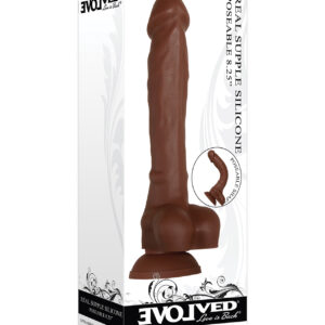 Evolved Real Supple Silicone Poseable Dark 8.25”