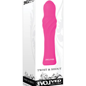 Evolved Twist & Shout Rechargeable Bullet - Pink