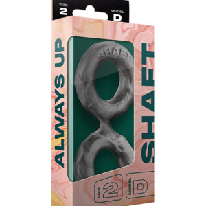 Shaft Double C-Ring  - Medium Gray