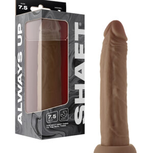 Shaft Model J Liquid Silicone 7.5" Dong - Oak