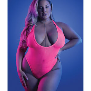 Z=Glow Electric Haze Teddy Neon Pink QN