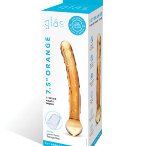 Glas Tickler Dildo - Orange