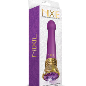 Nixie Mystic Wave Satin Bulb Vibe - 10 Function Amethyst
