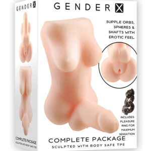 Gender X Complete Package Multi Function Stroker - Light