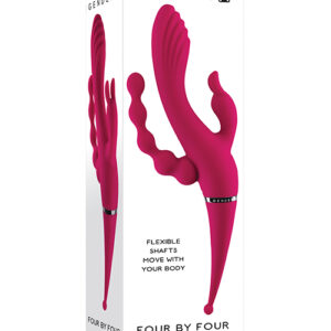 Gender X Four by Four Vibrator - Burgundy