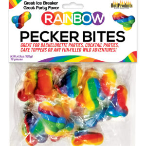Rainbow Pecker Bites Candies