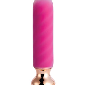 Rose Twister Hands-Free Remote Vibrating Anal Plug