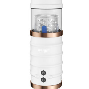 Warrior Auto Thrusting Male Masturbator - White