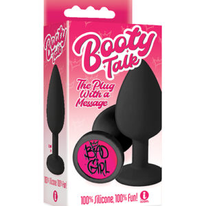 The 9's Booty Talk Bad Girl Plug - Black