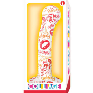 Collage I Remember Paris G Spot Silicone Dildo