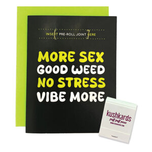 More Sex Greeting Card w/Matchbook