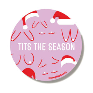 Tits Holiday Sticker - Pack of 3