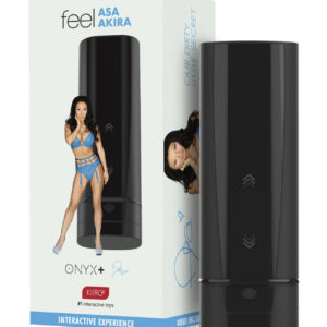 Kiiroo Onyx+ Interactive Masturbator Asa Akira Experience