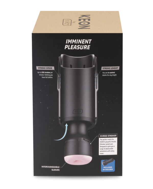 Kiiroo Keon Combo Set w/Stroker - Black
