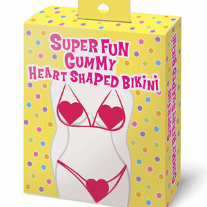 Super Fun Heart Shaped Gummy Bikini Set